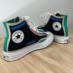 Converse Chuck 70 - Trail Hi “Black/String/Digital Blue”